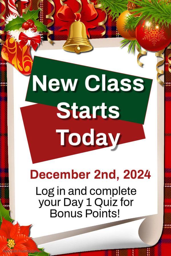 Christmas New Class