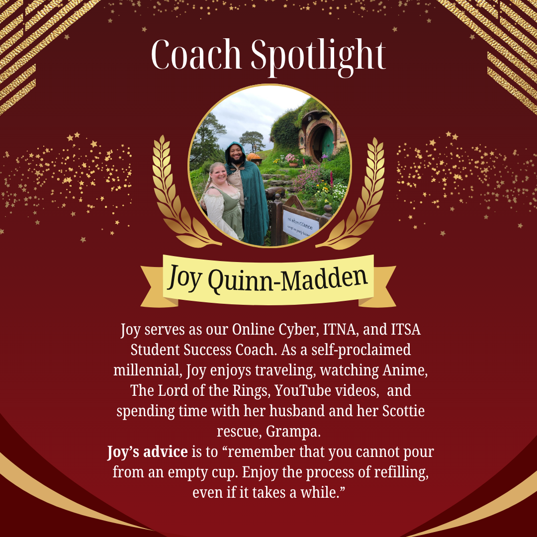 Coach Spotlight - Joy Quinn-Madden