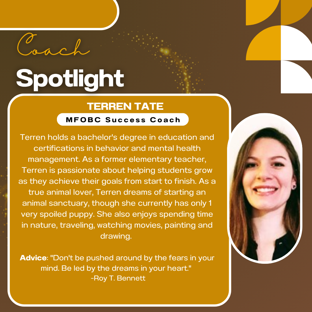 Coach Spotlight - Terren Tate